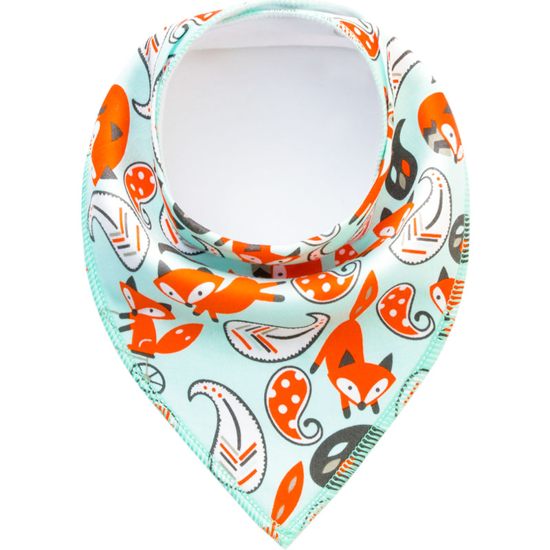 Washable Infant Bibs With Print